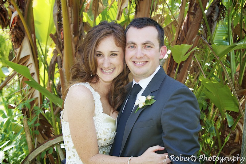 Bride and groom portrait  - wedding photography sydney